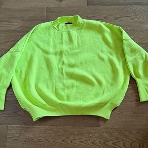 VICI Neon Green Women's Sweater